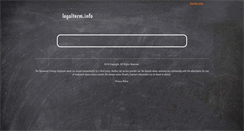 Desktop Screenshot of legalterm.info