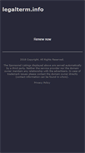 Mobile Screenshot of legalterm.info